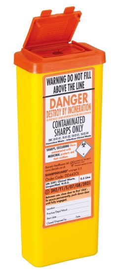 Sharps Container 0.5 Litre