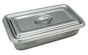 Stainless Steel Open Tray with Lid