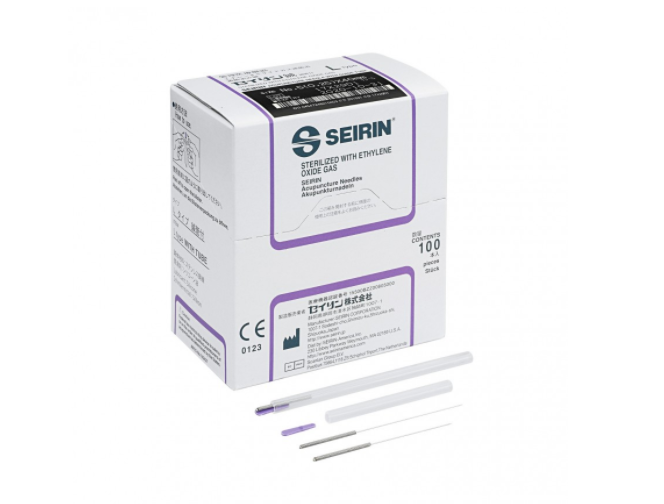 Seirin L Type Needles metal handle (with tube)