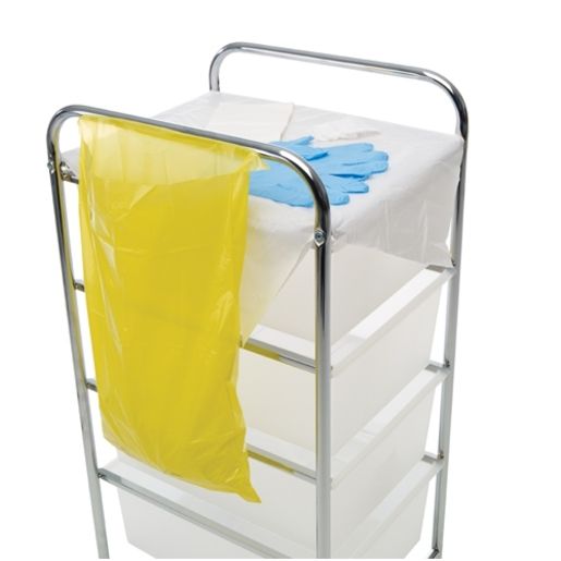 Yellow Beside Locker Waste Bags (Pack Of 50)
