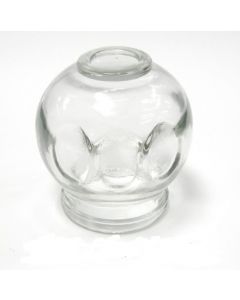Glass Fire Cupping Jars with FINGER GRIPS