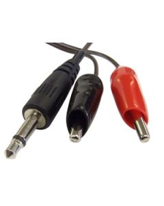 Crocodile Clips and Connecting Lead