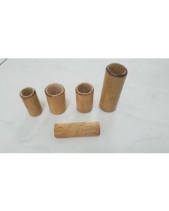 Ontake Tubes - Handmade Bamboo for Moxibustion