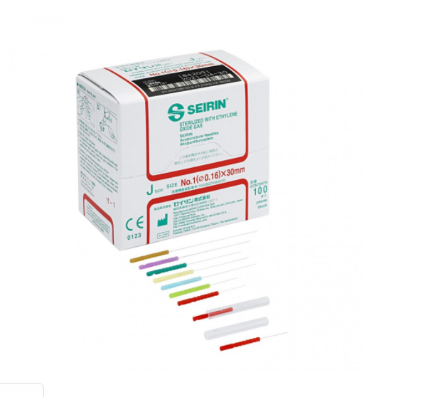 Seirin J Type Needles (with tube)